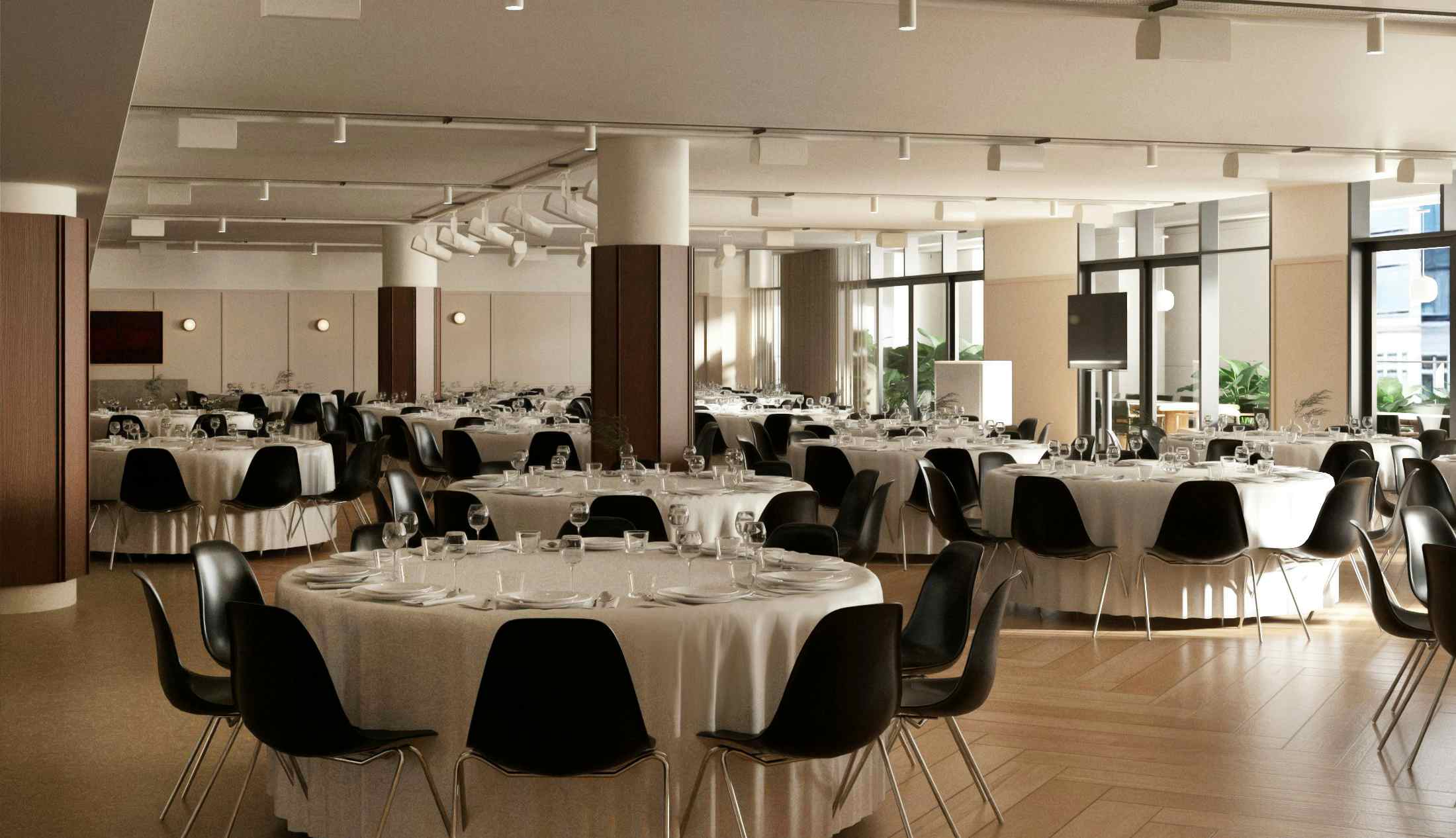 Landing Canary Wharf